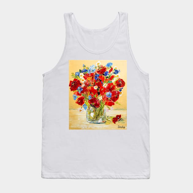 A bouquet of wild flowers Tank Top by NataliaShchip